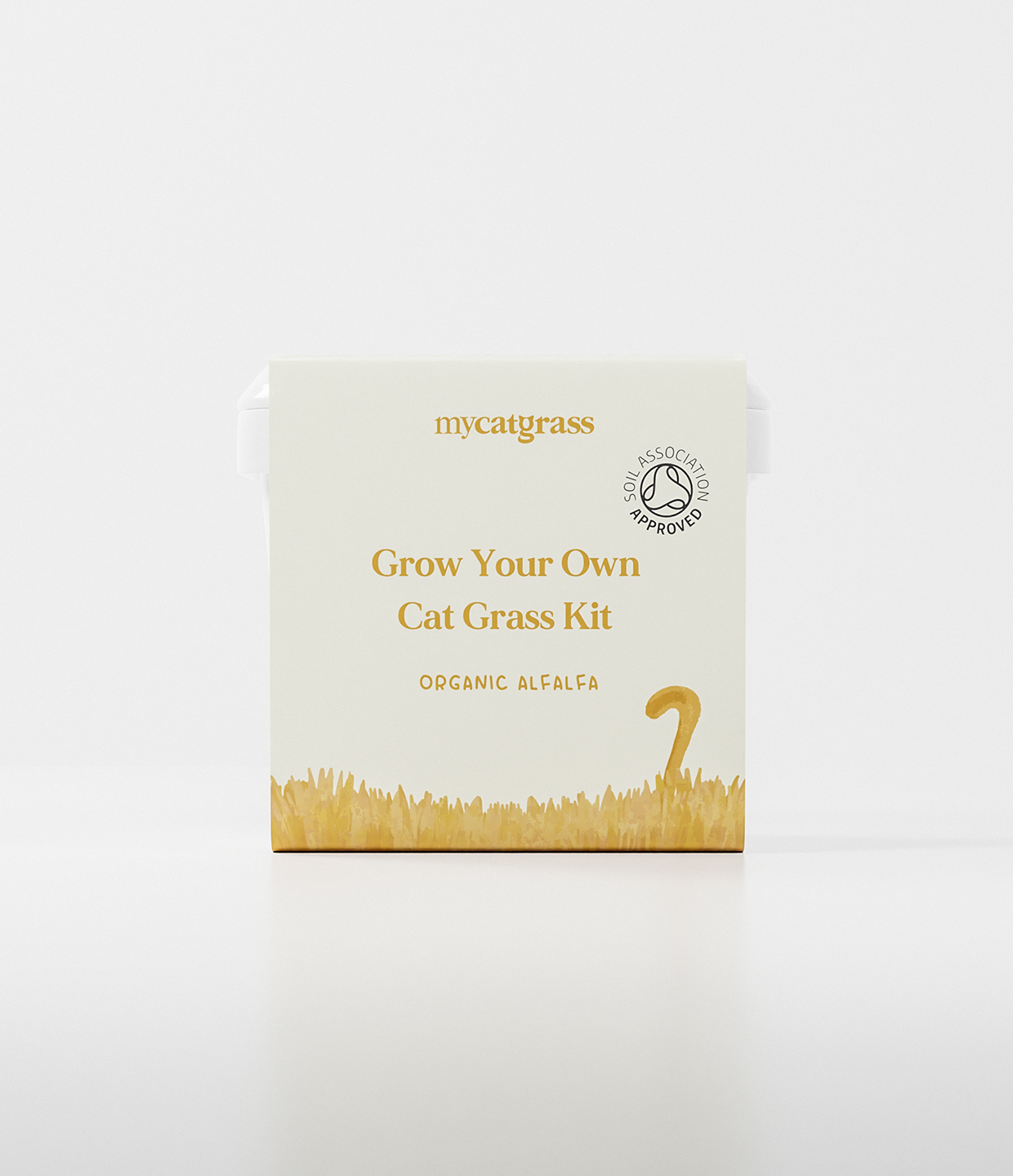 Grow Your Own Cat Grass Kit - Organic Alfalfa